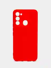 Красный чехол для Tecno Spark GO 2022 / Tecno Spark 8C, силиконовый
