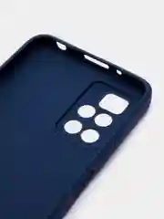 Синий чехол Xiaomi Redmi 10, Сяоми Редми 10 силиконовый, цветной, матовый