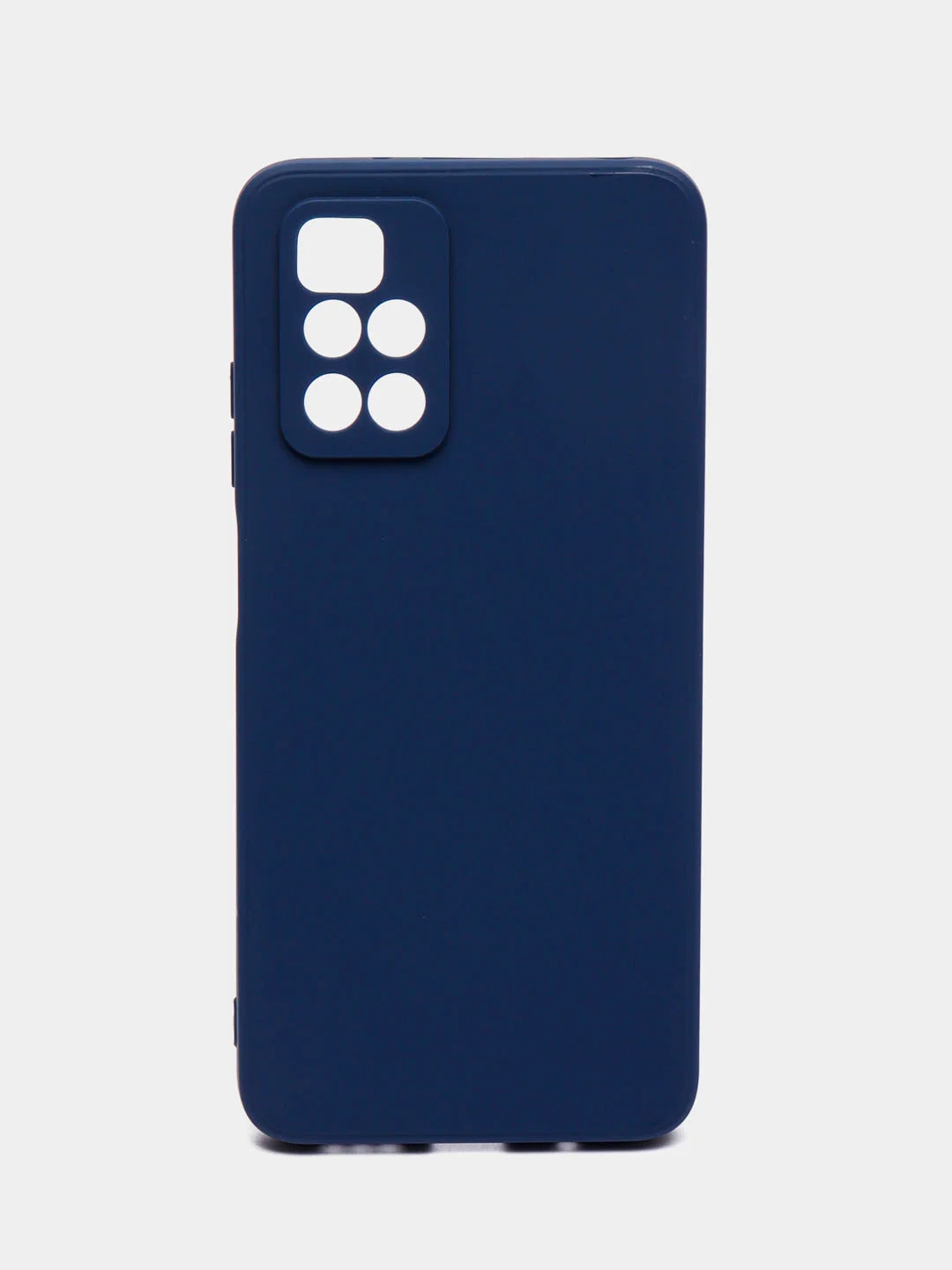 Синий чехол Xiaomi Redmi 10, Сяоми Редми 10 силиконовый, цветной, матовый