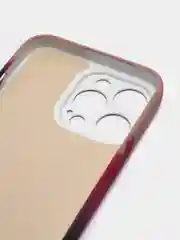 Бордовый чехол iPhone 13, 13 Pro, 13 Pro Max, силиконовый, с мягким подкладом