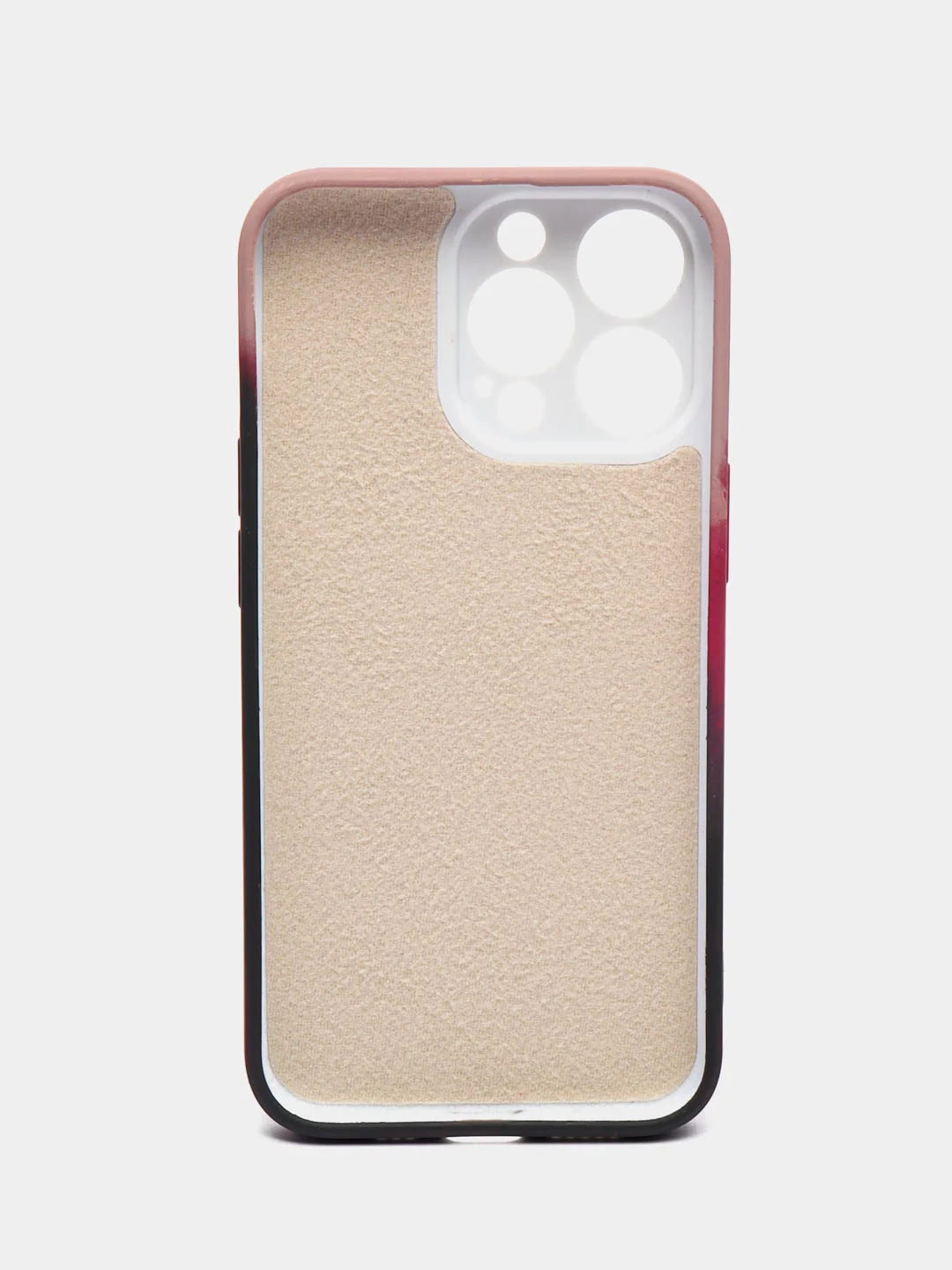 Бордовый чехол iPhone 13, 13 Pro, 13 Pro Max, силиконовый, с мягким подкладом