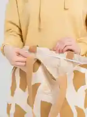 Песочный хаки сумка-шоппер Good student