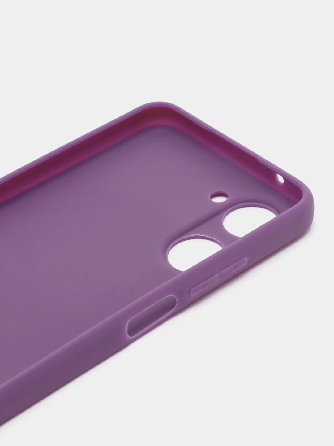 Фиолетовый чехол Realme 10 / Реалми 10, силиконовый, цветной, матовый