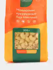 Макароны фигурные из кукурузной муки "Рожок большой", 300 г