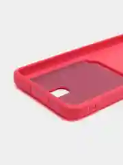 Фуксия чехол силиконовый на Samsung Galaxy S23 (Самсунг Галакси С23), с карманом