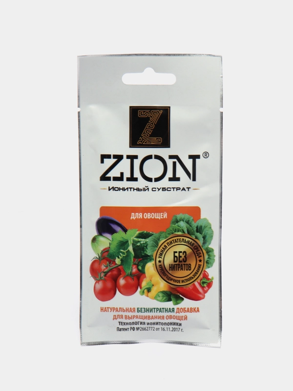 Ионитный субстрат ZION (ЦИОН )для овощей, саше, 30 г