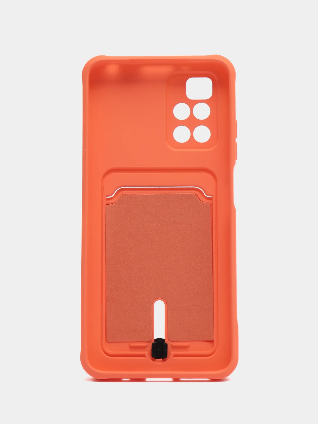Манго силиконовый чехол для Xiaomi Redmi 10 ( Сяоми Редми 10 ) с карманом для карт