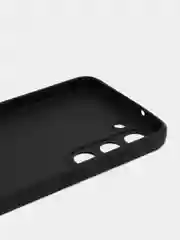 Черный силиконовый чехол для Samsung Galaxy S23, S23 Plus, S23 Ultra, прозрачный