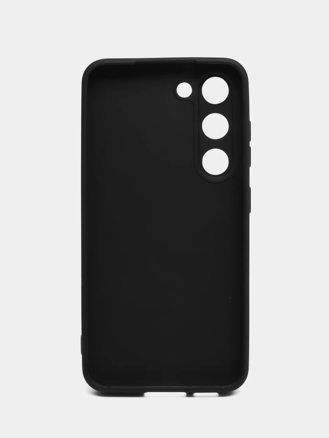 Черный силиконовый чехол для Samsung Galaxy S23, S23 Plus, S23 Ultra, прозрачный
