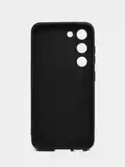 Черный силиконовый чехол для Samsung Galaxy S23, S23 Plus, S23 Ultra, прозрачный