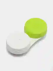 Зеленый контейнер для контактных линз