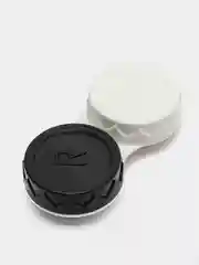 Фиолетовый контейнер для контактных линз