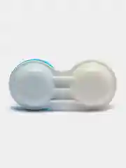 Розовый контейнер для контактных линз