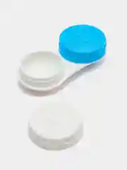 Розовый контейнер для контактных линз