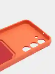 Манго чехол силиконовый на Samsung Galaxy S23 (Самсунг Галакси С23), с карманом