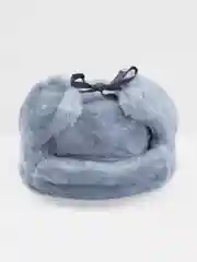 Серебряный шапка ушанка с кокардой СССР, сувенирная