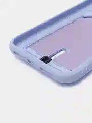 Лавандовый силиконовый чехол для iPhone XR (Айфон ХР) с карманом для карт, чехол на айфон