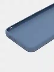 Синий меланж силиконовый чехол для Samsung Galaxy A14 (Самсунг A14)