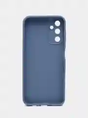 Синий меланж силиконовый чехол для Samsung Galaxy A14 (Самсунг A14)
