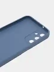 Синий меланж силиконовый чехол для Samsung Galaxy A14 (Самсунг A14)