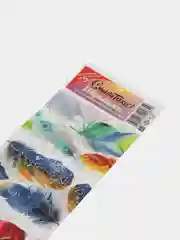 Багровый термонаклейки на пасхальные яйца, 21 штука