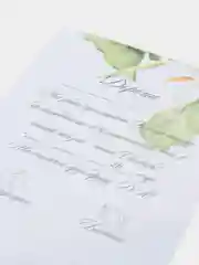 Мятный приглашение на свадьбу, 10 х 15 см, 10 штук