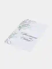 Хаки приглашение на свадьбу, 10 х 15 см, 10 штук