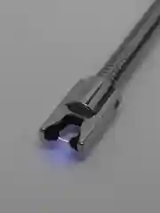 Белый зажигалка электронная, плазменная, с USB и Type-C зарядкой