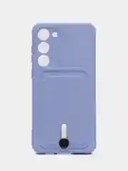 Силиконовый чехол для Samsung Galaxy S23 Plus, S23+ (Самсунг Галакси С23 Плюс), с карманом