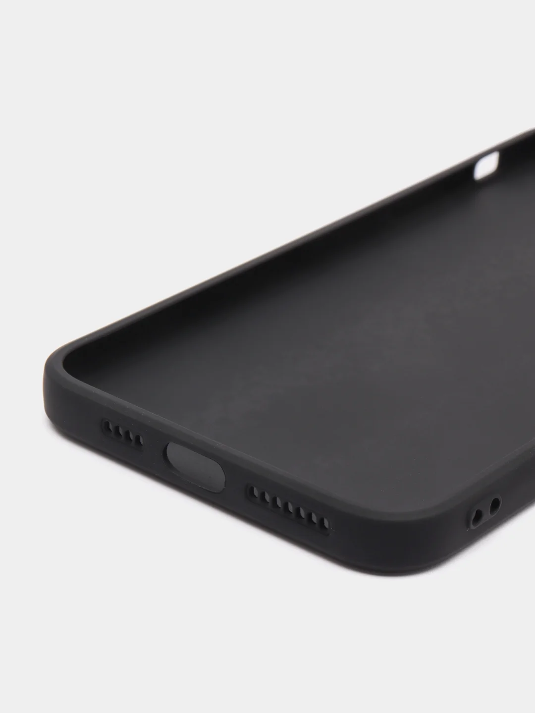 Черный чехол для айфон со стеклянной панелью iPhone 11, 12, 13, 14, Pro, 12 Pro Max, 14 Pro