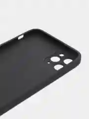 Черный чехол для айфон со стеклянной панелью iPhone 11, 12, 13, 14, Pro, 12 Pro Max, 14 Pro