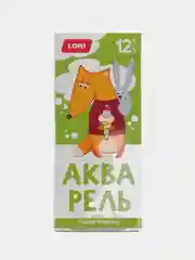 Акварельные краски, 12 цветов
