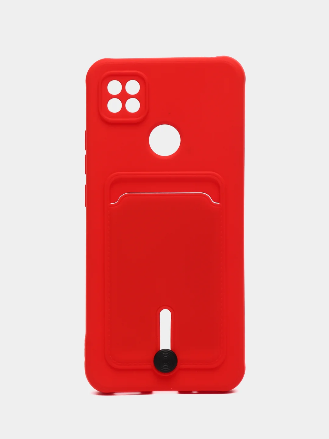 Красный чехол для Xiaomi Redmi 9C, Redmi 9C NFC, Redmi 10A (Сяоми Редми 9С 9С НФС 10А) силиконовый