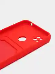 Красный чехол для Xiaomi Redmi 9C, Redmi 9C NFC, Redmi 10A (Сяоми Редми 9С 9С НФС 10А) силиконовый