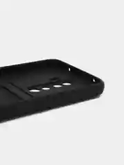 Черный чехол для Xiaomi Redmi Note 8 Pro (Редми Нот 8 Про) силиконовый , с карманом