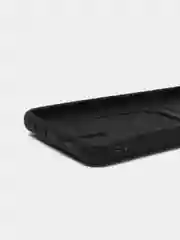 Черный чехол для Xiaomi Redmi Note 8 Pro (Редми Нот 8 Про) силиконовый , с карманом