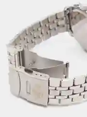 Серебряный мужские наручные часы KINGNUOS K-1850 с календарем, в подарочной упаковке