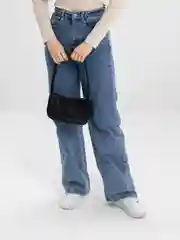 Черный сумка женская на плечо