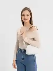 Белый сумка женская через плечо