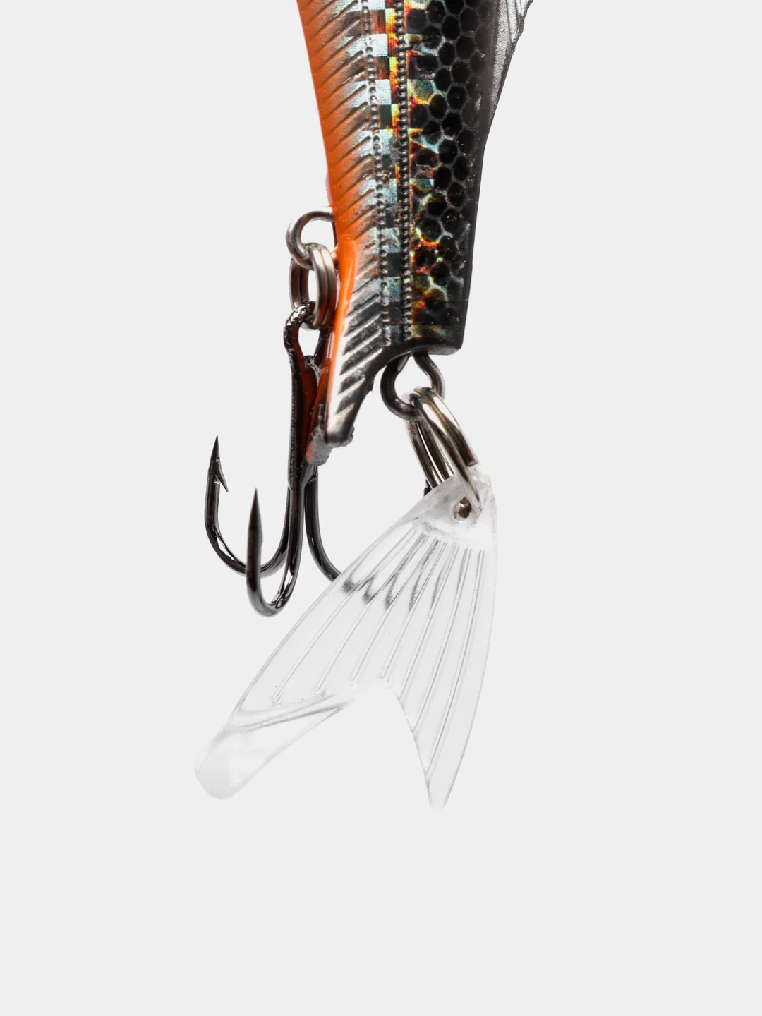 Серый раттлин Columbia Fintail Vibe, 80 мм