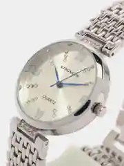 Серебряный женские наручные часы Kingnuos K-3668, в подарочной упаковке