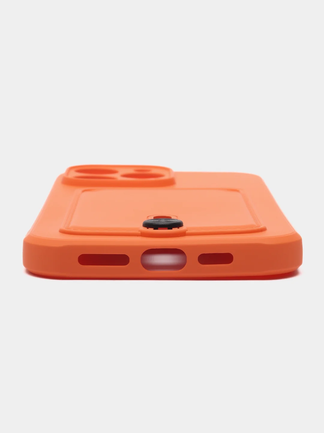 Манго силиконовый чехол для iPhone 14 Pro Max (Айфон 14 Про Макс) , чехол на айфон с карманом
