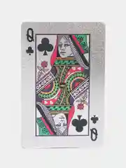 Серебряный карты игральные, водонепроницаемые, пластиковые, черные, золото, серебро, чехол для карт
