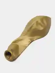 Золотой воздушные шарики с металлическим блеском, хром