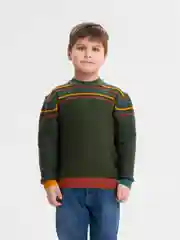 Зеленый джемпер для мальчика Bonito kids