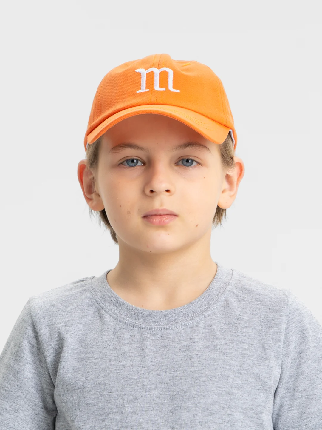 Оранжевый детская кепка M&Ms, унисекс, бейсболка для мальчиков