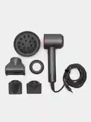 Красный фен стайлер профессиональный с насадками Xiaomi Sencicimen HD15 EU