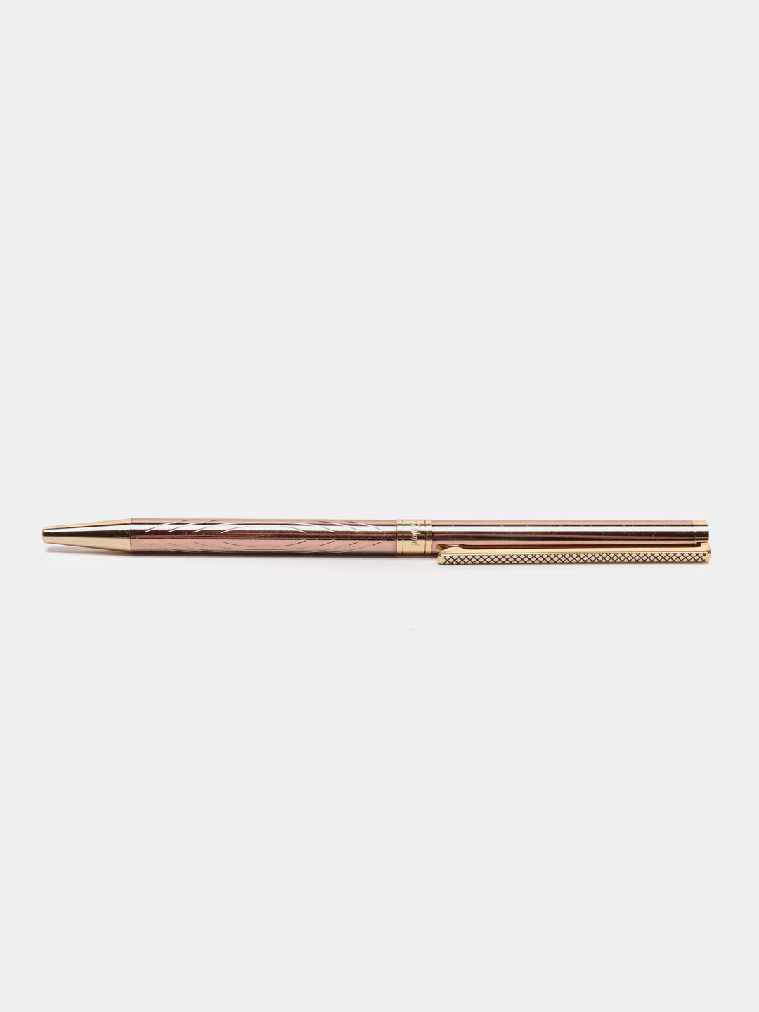 Ручка шариковая GALANT ASTRON GOLD, корпус розово-золотой, детали золотые, 0,7 мм, синяя