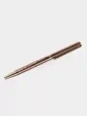 Ручка шариковая GALANT ASTRON GOLD, корпус розово-золотой, детали золотые, 0,7 мм, синяя