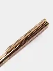 Ручка шариковая GALANT ASTRON GOLD, корпус розово-золотой, детали золотые, 0,7 мм, синяя